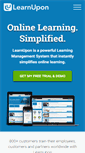Mobile Screenshot of learnupon.com